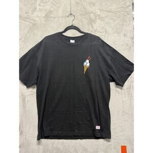 40’s & Shorties Brr Ice Cream Black Tee- Men’s Large